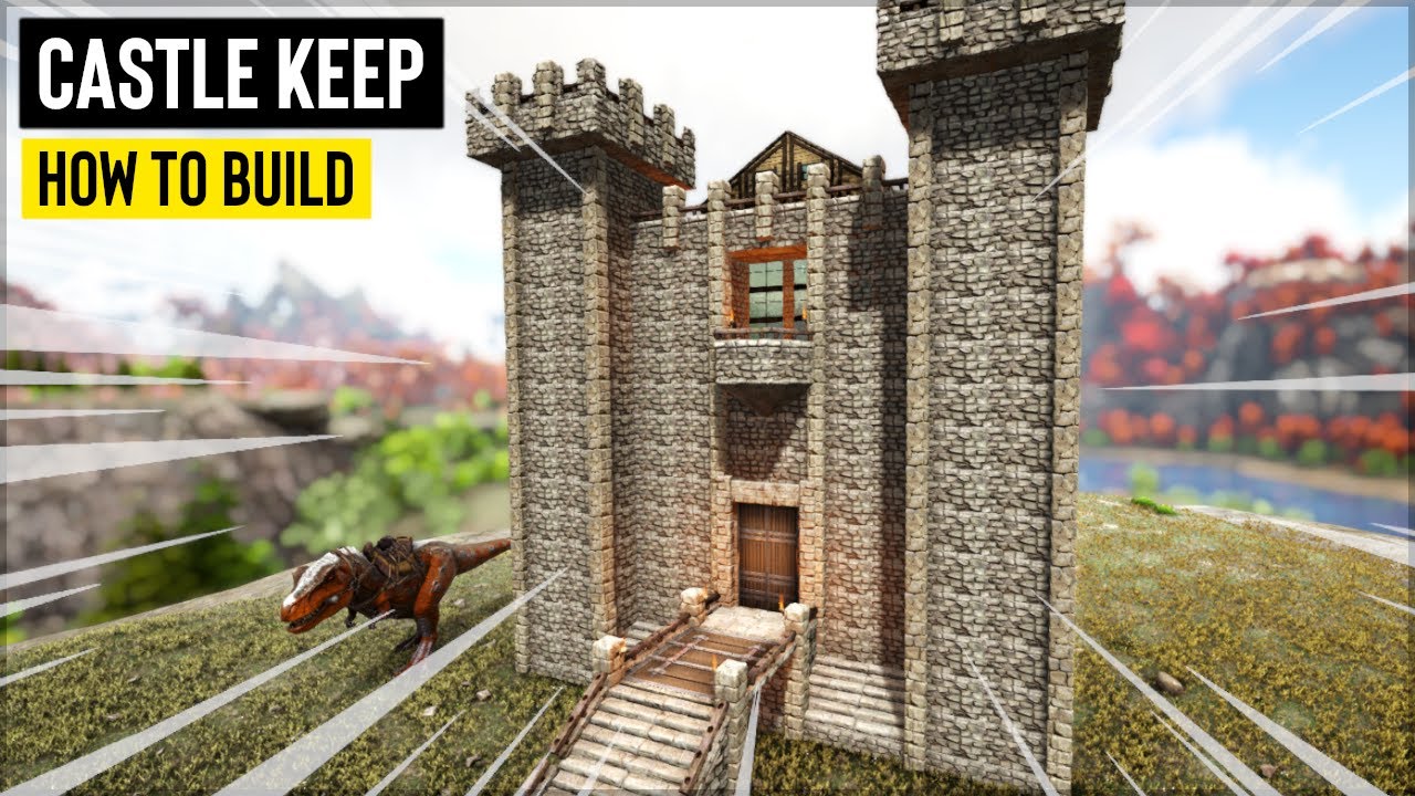 Ark: How To Build A Castle Keep | Building Tutorial