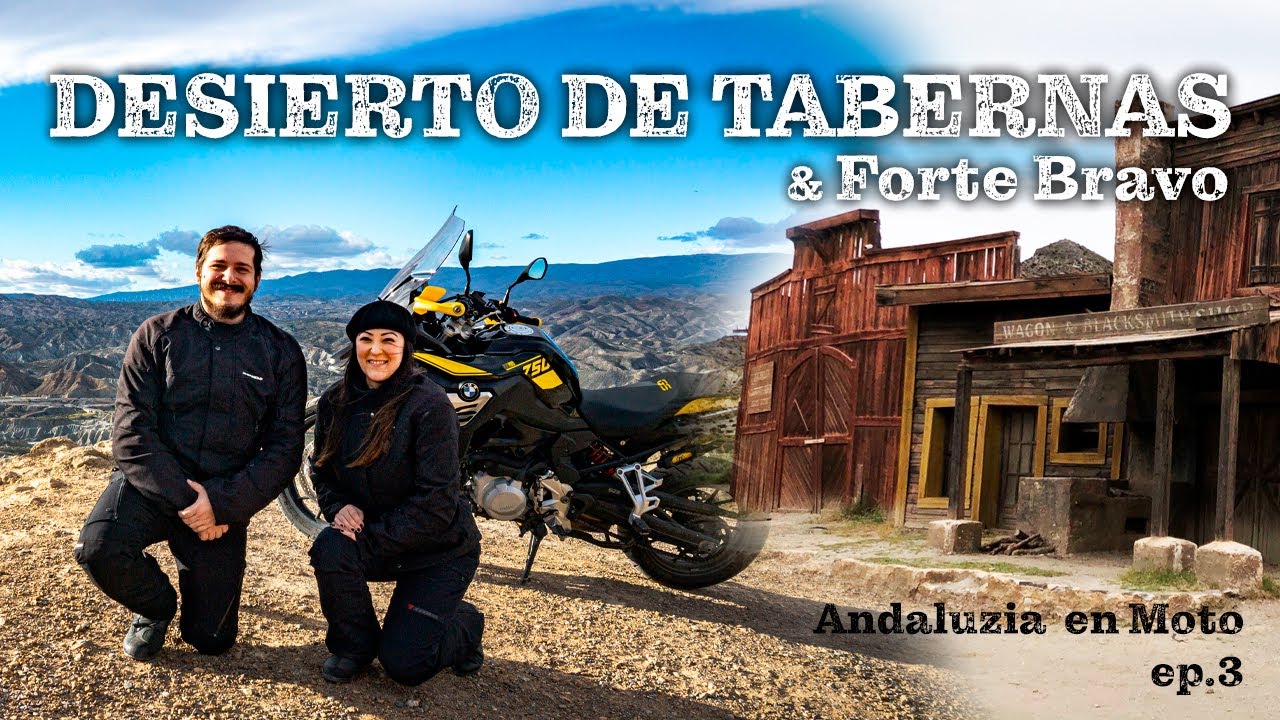 Tabernas desert | Western Movie Set | Andaluzia en Moto ep.3