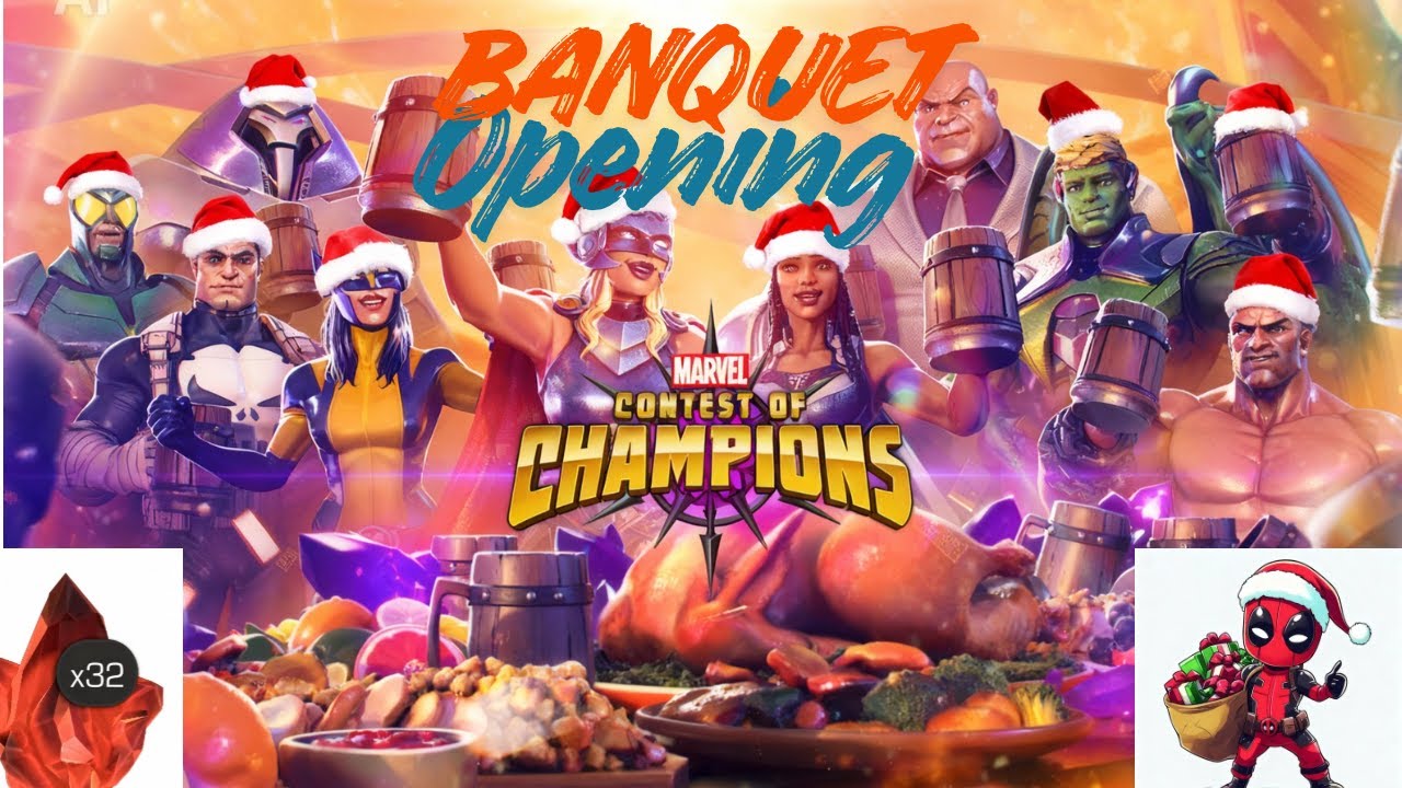 I Opened Banquet Crystals... WAS IT WORTH IT?!?! MCOC Part 1