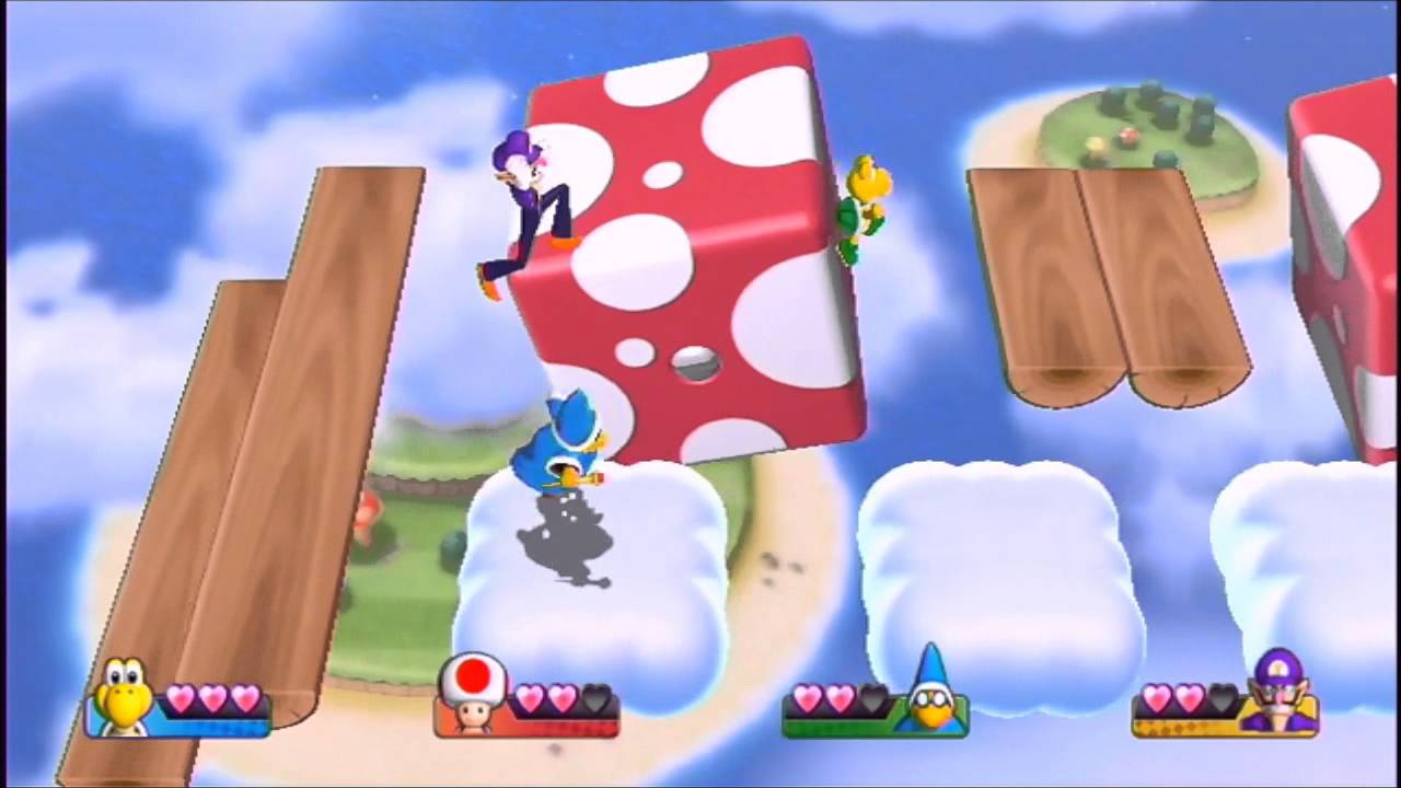 Mario Party 9 Minigames - Skyjinks