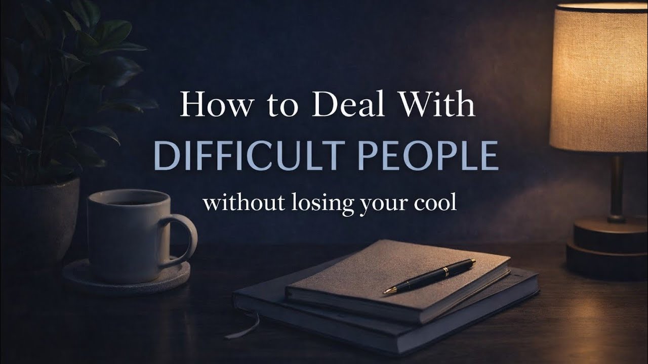 How to Handle Difficult People Without Losing Your Cool or Your Self-Respect