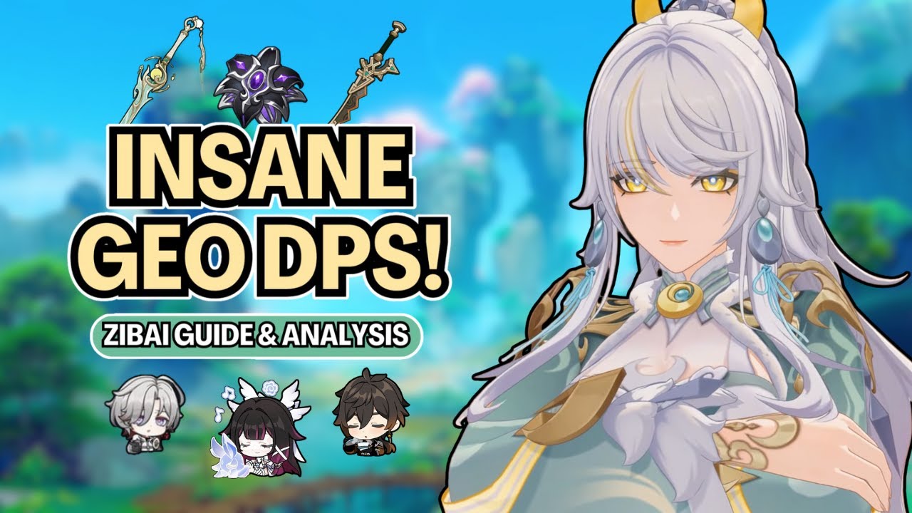 A COMPLETE Guide & Meta Analysis on Zibai! | Best Builds - Weapons, Artifacts, Teams