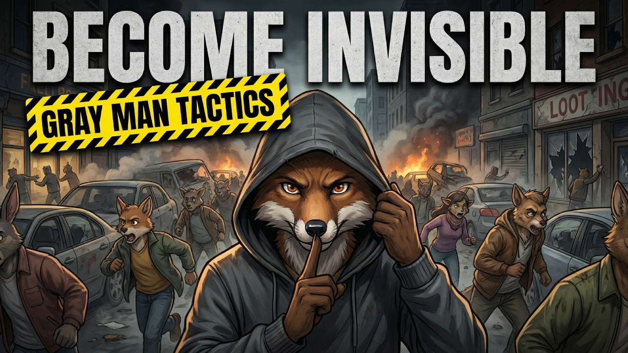 How to Disappear in a City of 1 Million People When Society Collapses