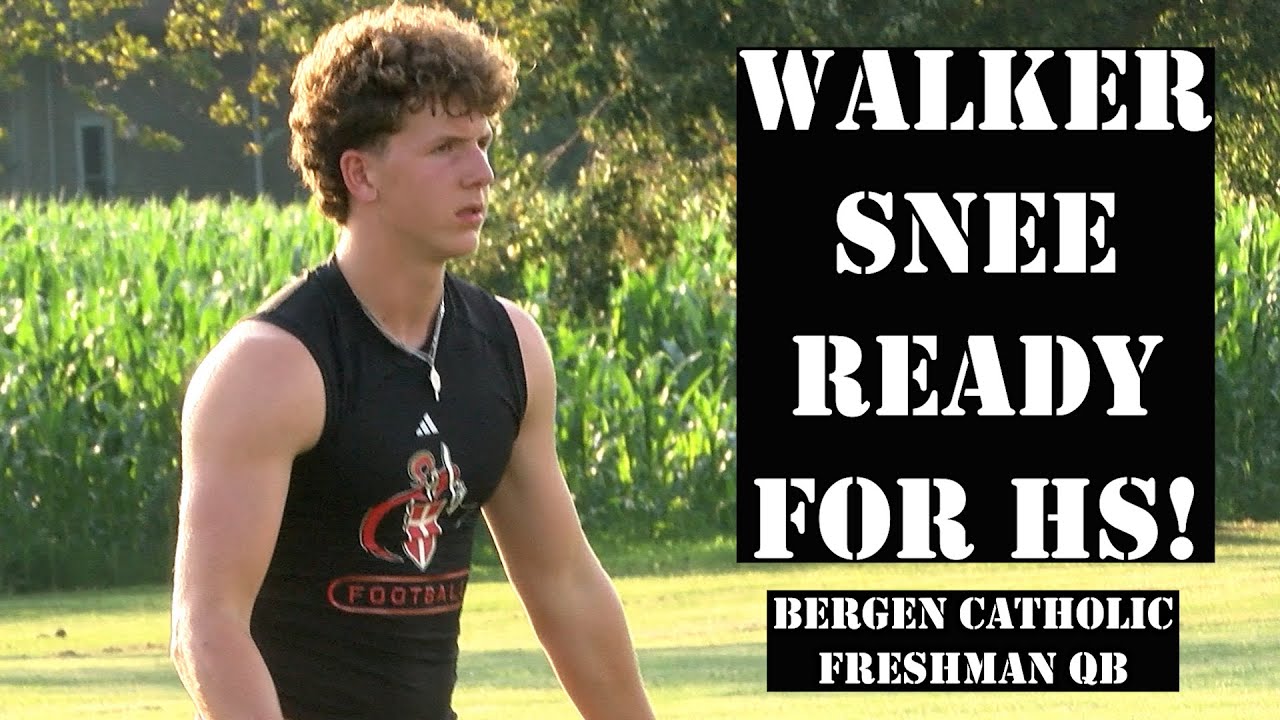 Walker Snee | Bergen Catholic Freshman QB | 7 on 7 Highlights at Monroe