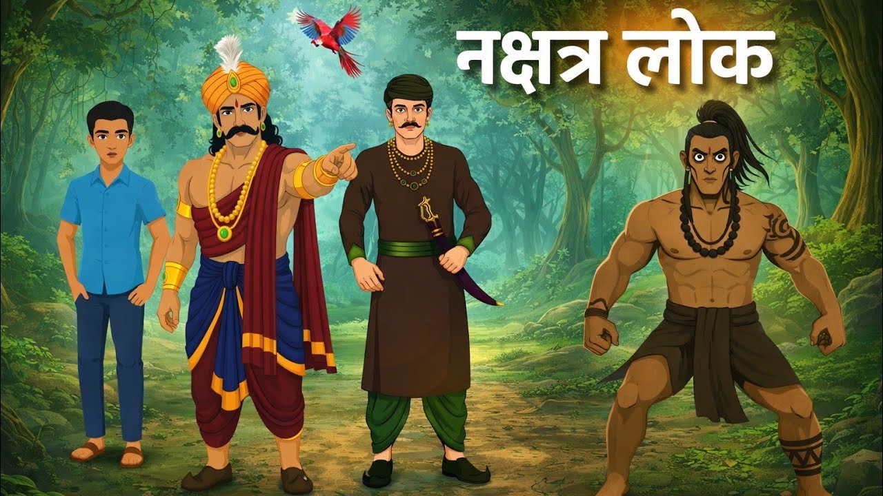 नक्षत्र लोक – एक रहस्यमयी दुनिया | Hindi CartoonStory #moralstories #hindimoralstorykahaniya 