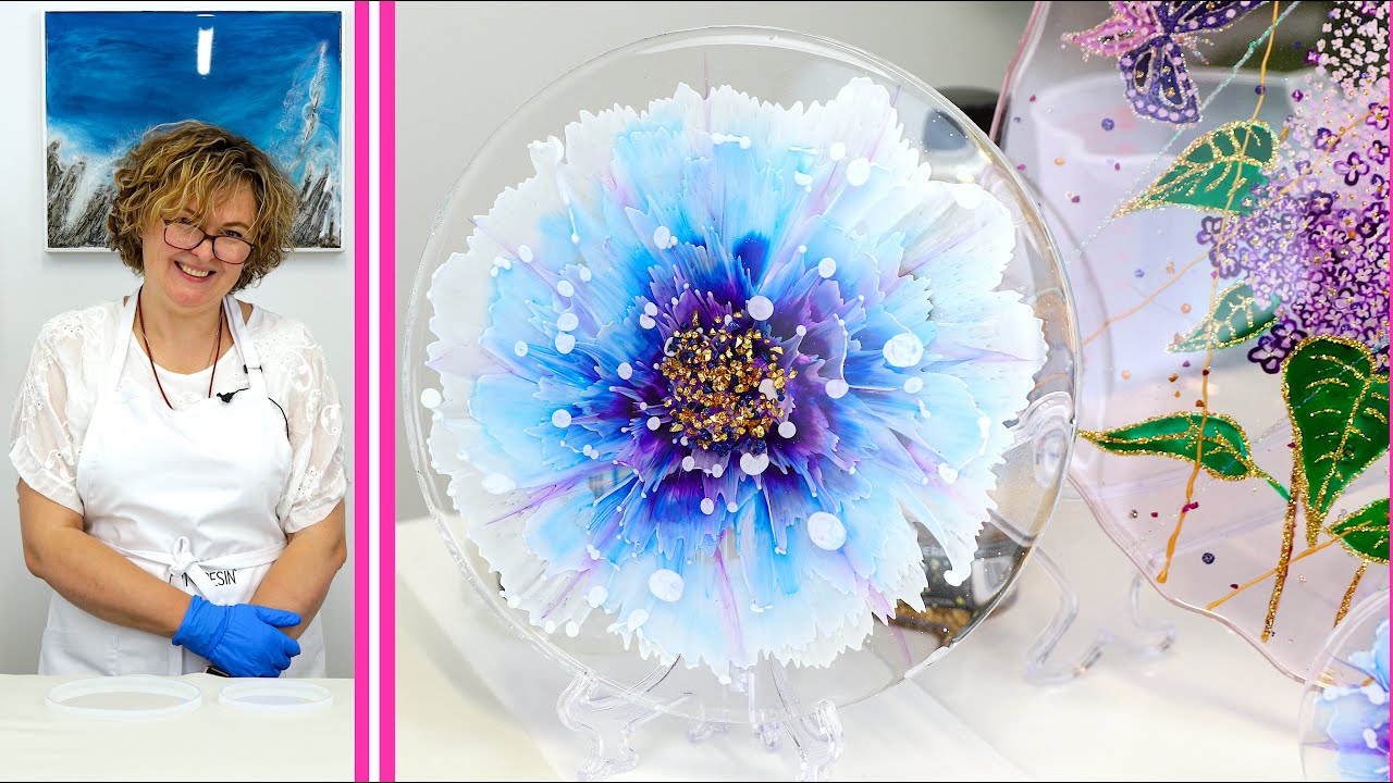 How To Make Resin Flower Coasters