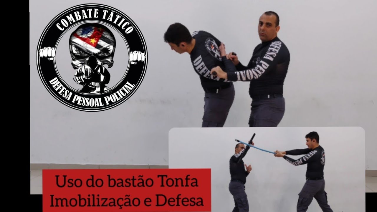 Uso do Bastão Tonfa - aula 01 Defesa e Imobilização