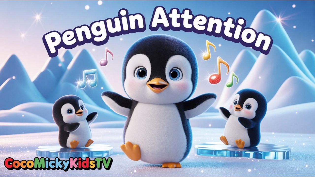 Baby Penguin Song | Penguins Songs For Kids | Nursery Rhymes @CocoMickyKidsTV