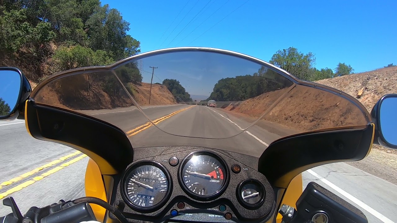quick ride on my 1996 CBR600 F3!