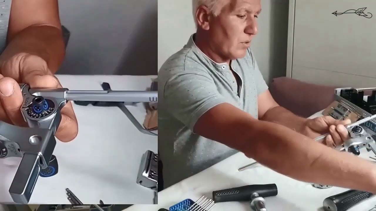 Инструментарий для протеза Logic, большеберцовая кость, часть 2
