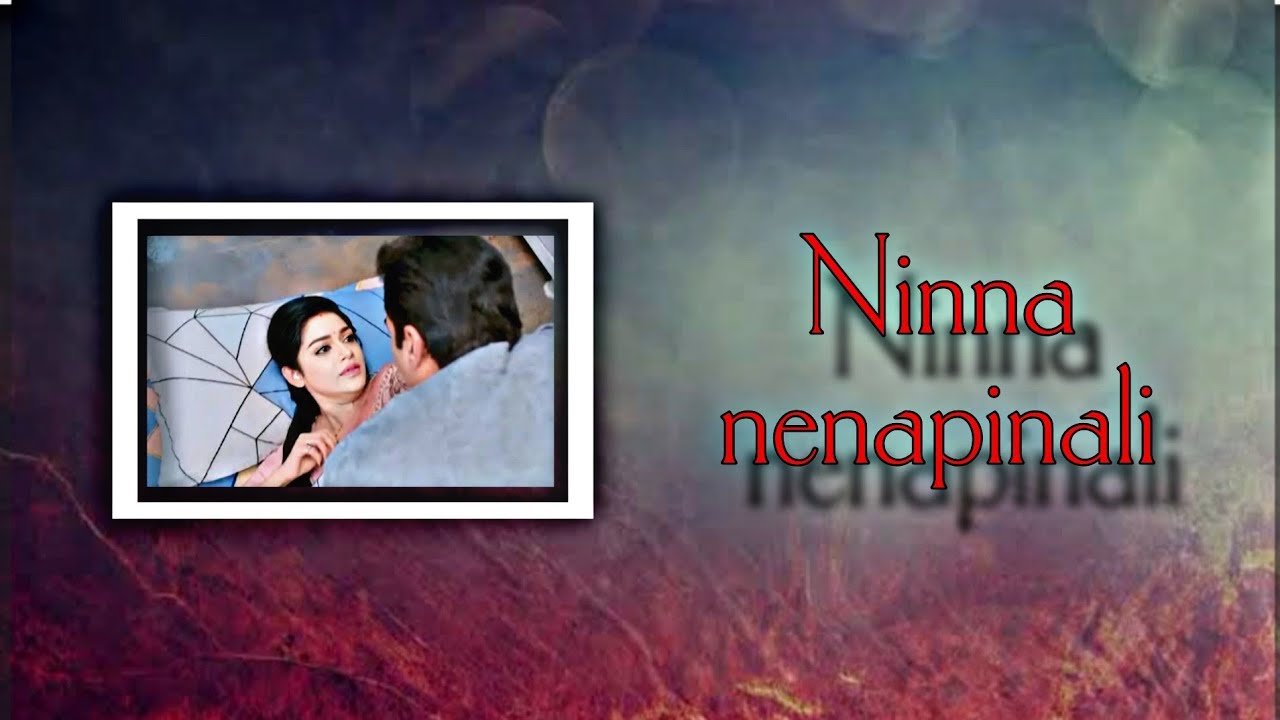 Ninna nenapinali song||#chayasingh #rajeshnataranga #amruthadareedits ||Like, share and subscribe 