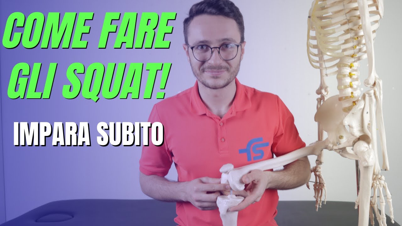 ECCO COME FARE GLI SQUAT CON UN METODO SICURO PER LE TUE ARTICOLAZIONI
