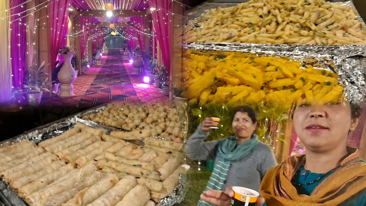 आज गये माँ कमला banquet हॉल पार्टी में #uttarakhand #dailyvlog @Prema_Rautela 