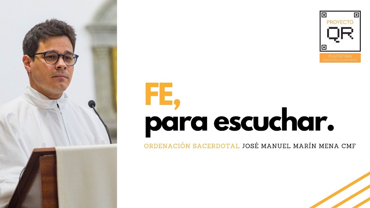 Ordenación Sacerdotal José Manuel Marín Mena, CMF