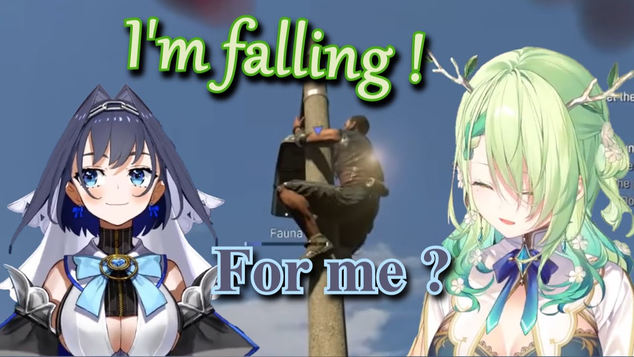 Fauna and Kronii messing around together for 5 minutes