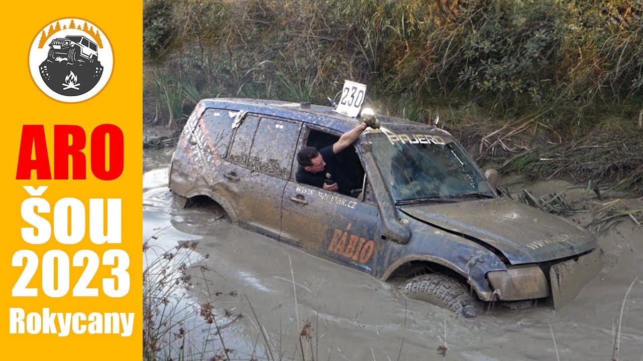 ARO ŠOU 2023 4x4 offroad extreme show | Rokycanské mokřady