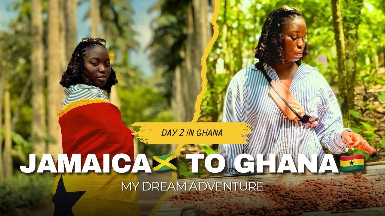 Jamaica to Ghana: Nature Tour & Waterfall Adventure 
