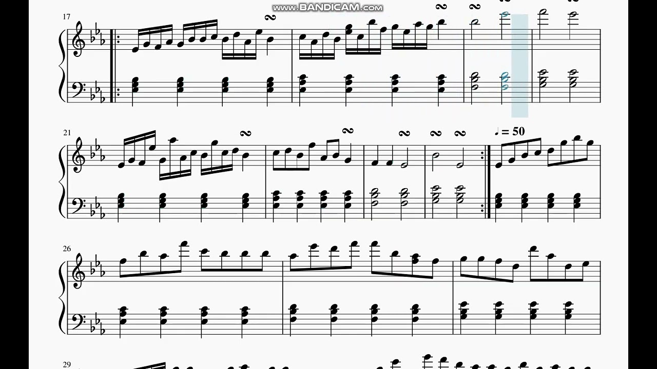 Etude No.17 in E♭-Major #etude