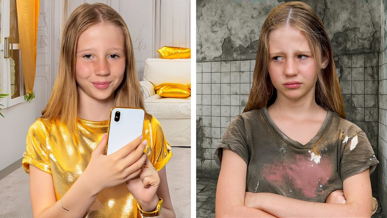 Nastya Learns Sharing in Poor vs Rich Story for kids