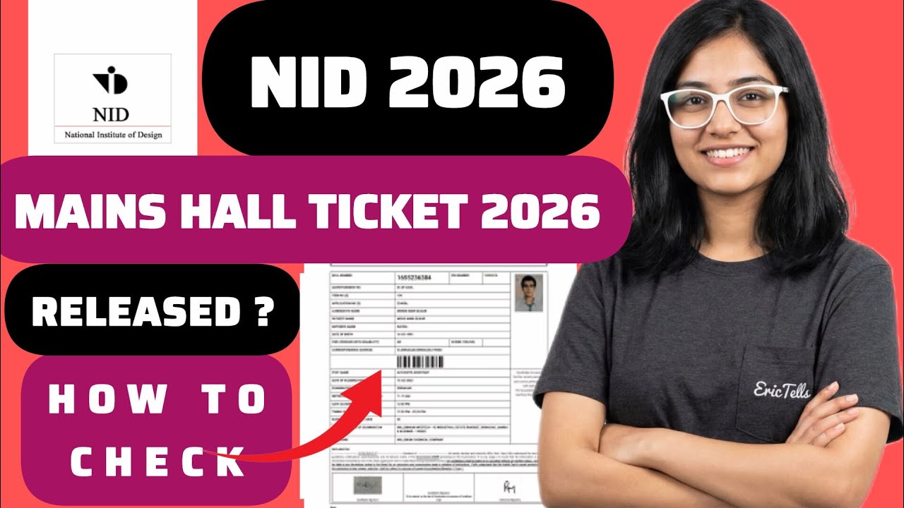 nid dat mdes mains admit card 2026 | nid mdes mains hall ticket 2026