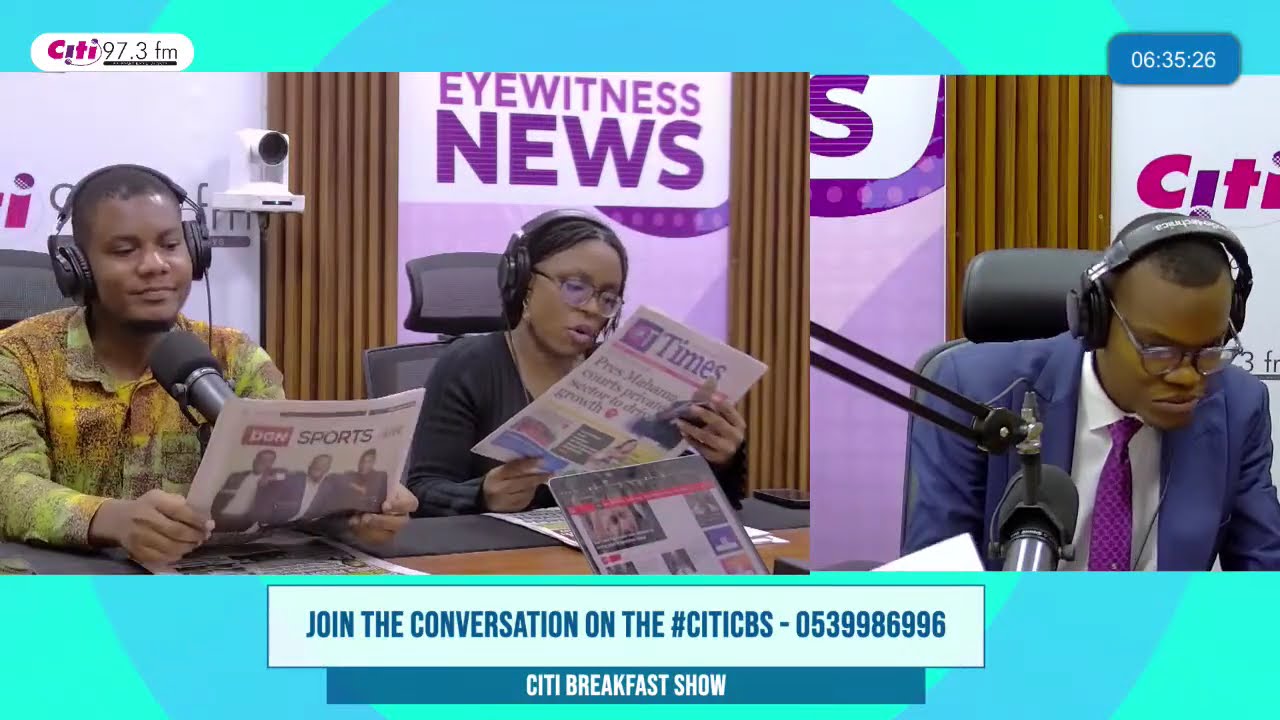 🚨 Citi FM LIVE!!! | The Citi Breakfast Show  | 29-05-2026 | #CitiCBS