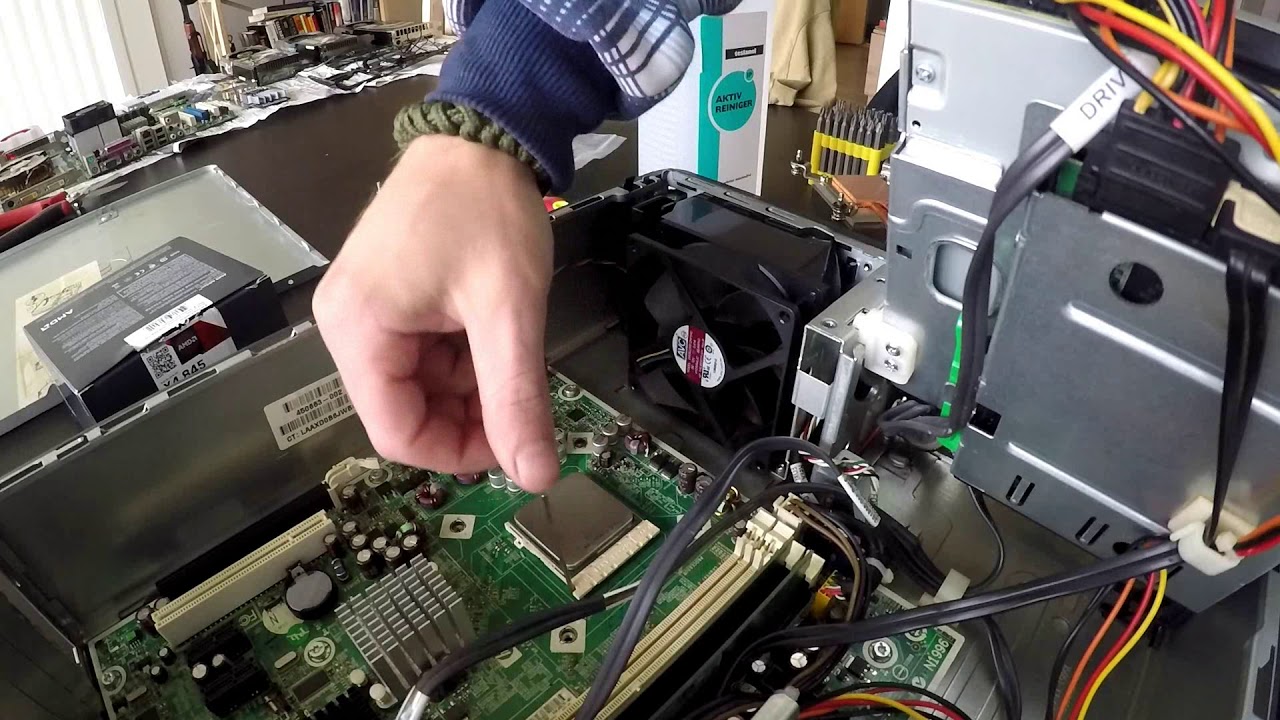 Smells like smoke! HP Compaq dc5850 SFF, benchmarks and upgrades