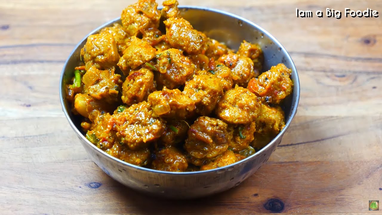 Spicy Soya Fry - Delicious Side Dish for Lunch!