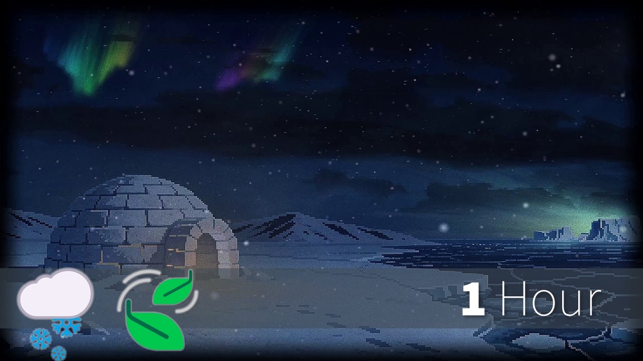 Relax with Snow & Wind - Arctic Iglo