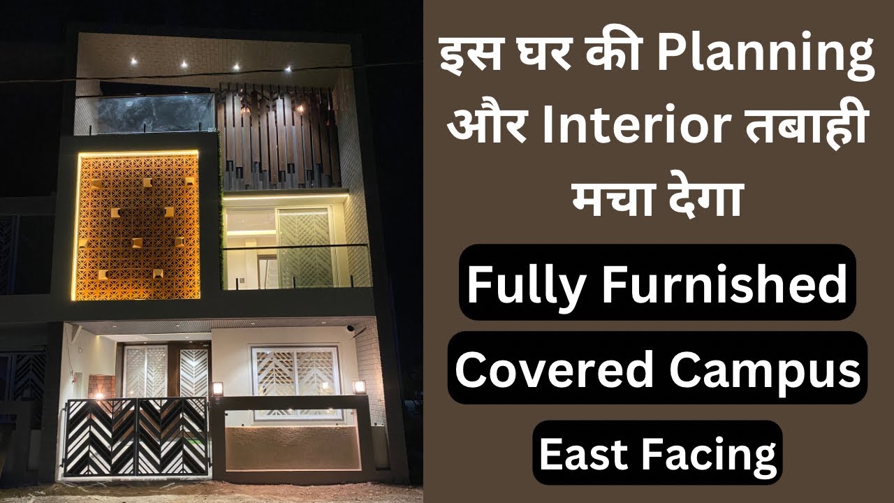 VN90 | 3 BHK Ultra Luxury Fully Furnished Villa with Modern Architectural Design For Sell In Indore