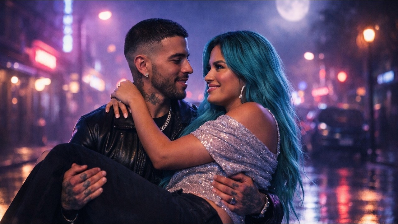 Rauw Alejandro & Karol G – Para Siempre Contigo (Latin Urban Romantic AI Song) 💜🌙