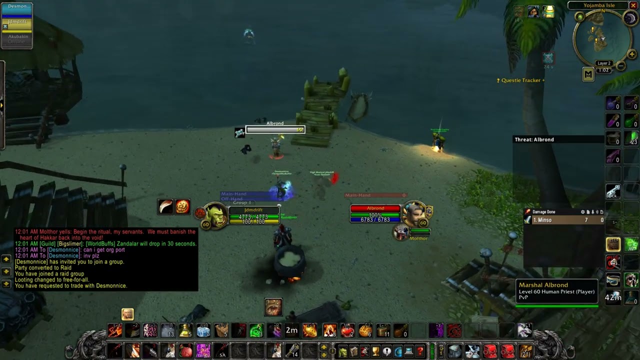 WoW Classic Nightslayer PvP --- Jdmdrift the Buff Snatcher! --- Sorry NOT Sorry