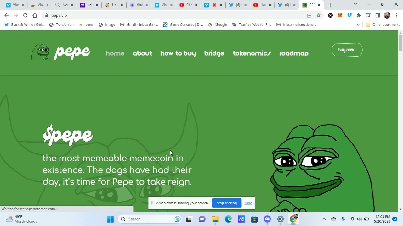 How to buy $Pepe coin on Uniswap.