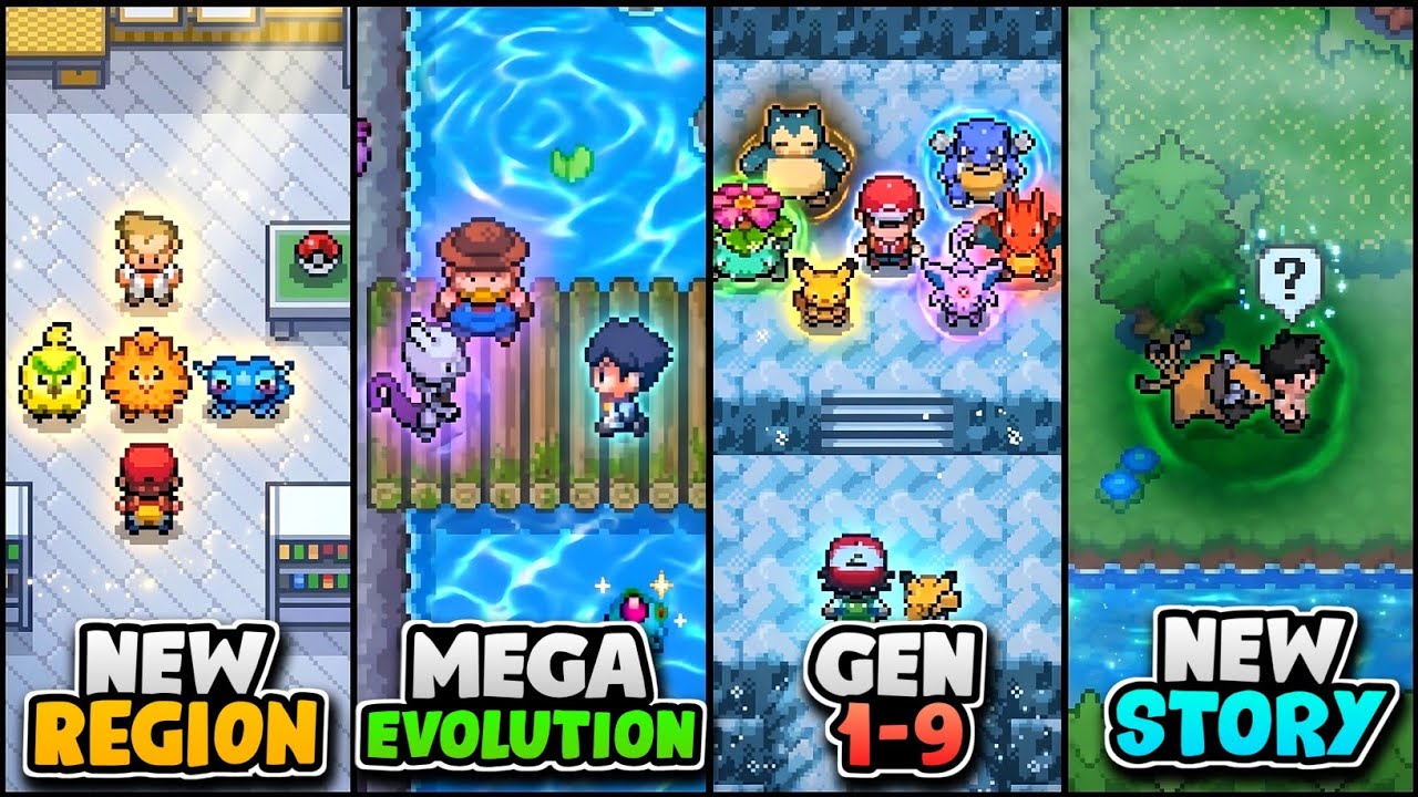 TOP 5 BEST POKEMON GBA ROM HACKS! (MAY 2026)