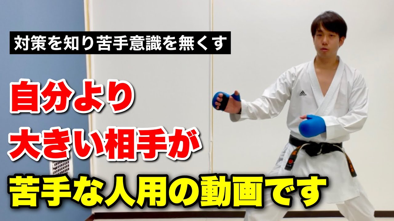 【悩み解決】自分より大きい相手とどう戦うか