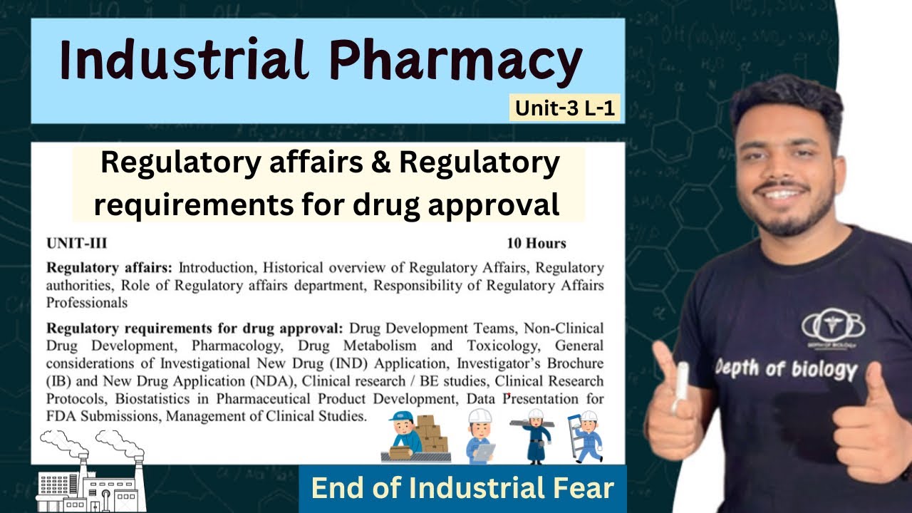 Regulatory Affairs | Regulatory requirements for drug approval | industrial pharmacy 7th sem unit 3