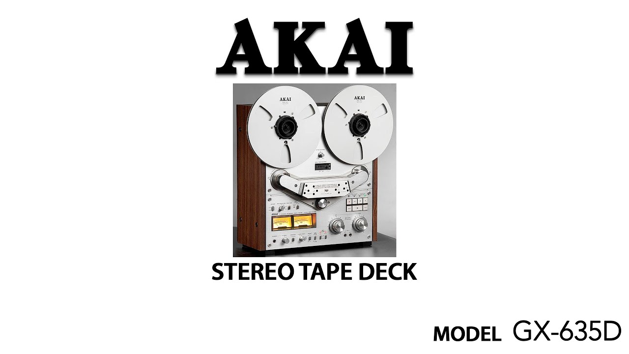 Akai GX-635D Open Reel Deck Restoration & Calibration