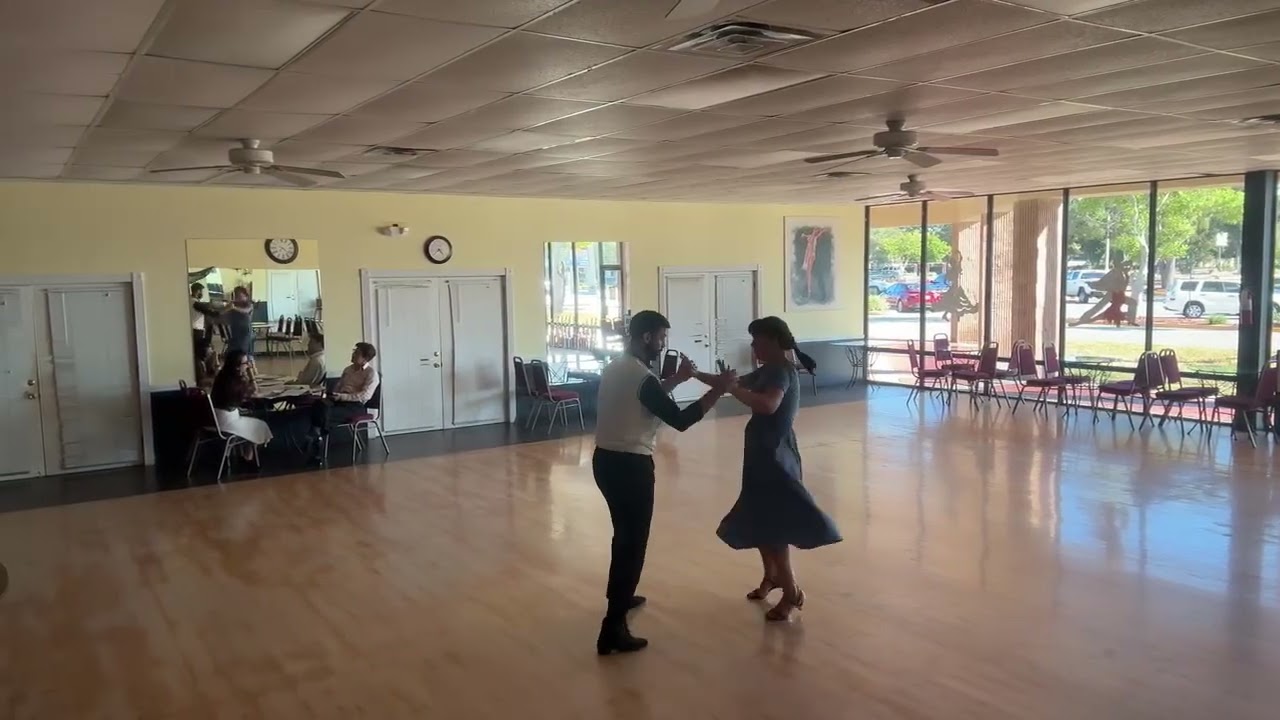 Salsa routine