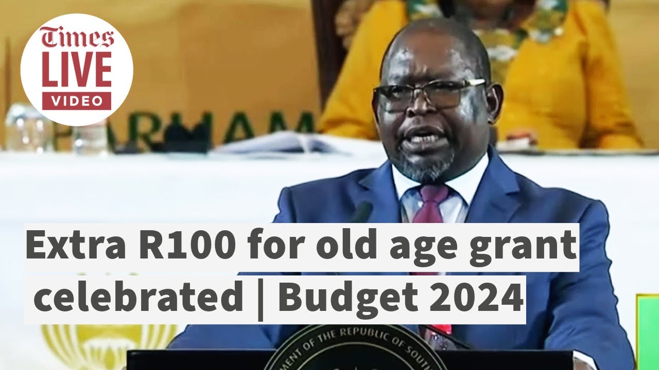 Uproar in parliament after R100 grant increase | Budget 2024