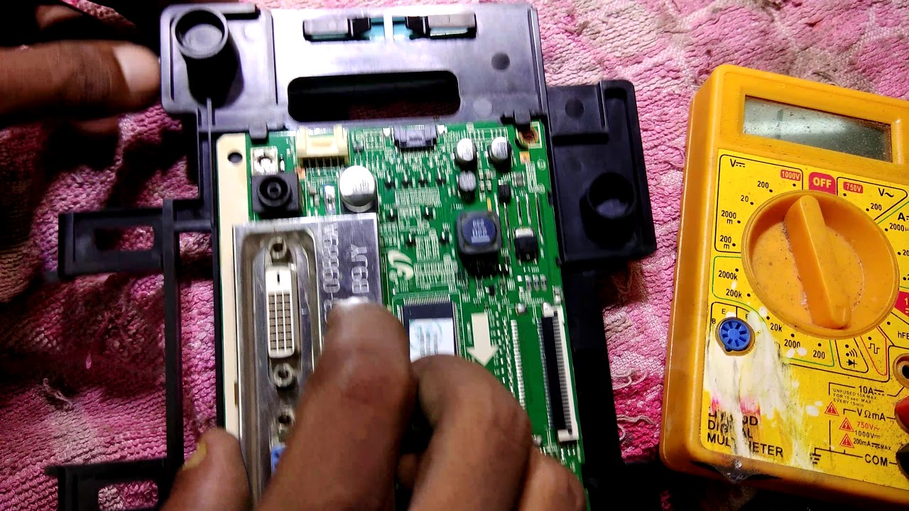 LCD MONITOR RESTART PROBLEM
