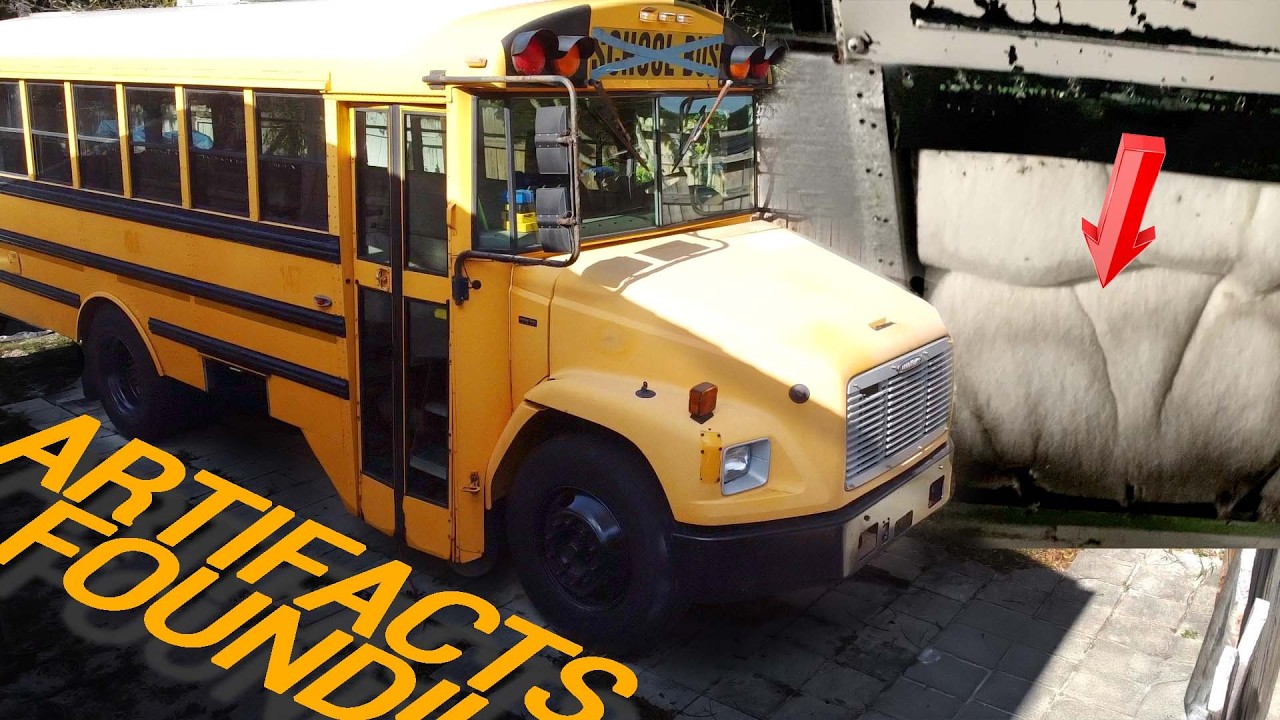 HIDDEN Artifacts in the WALLS of my BUS!!