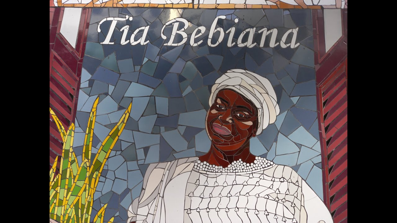 Inauguração de mural em homenagem a Tia Bebiana