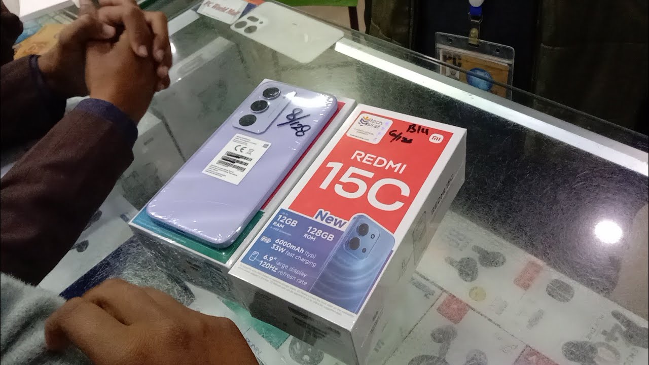I bought a brand new Mobile phone REDMI 15C |my first vlog of 2026#2026#firstvlog#mobile#redmi15c