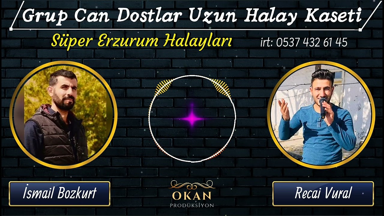 Recai Vural - İsmail Bozkurt | Uzun Halay Kaseti | Süper Erzurum Halayları  (Grup Can Dostlar) 2023