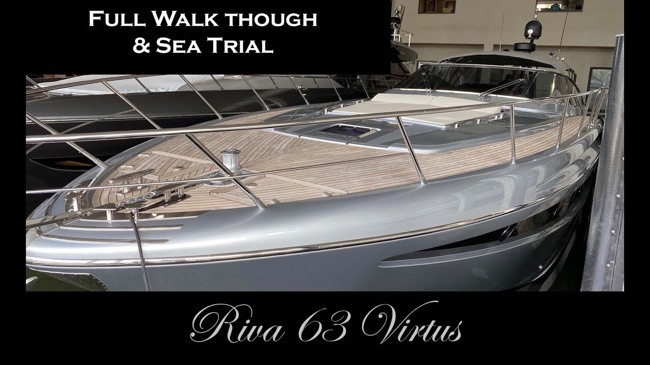 Riva 63 Virtus - Beauty and the Beast.  A detailed look at the powerful and gorgeous Virtus 63