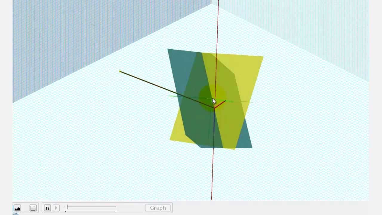 Ex: Find the Equation of Plane Containing a Line and Orthogonal to a Given Plane