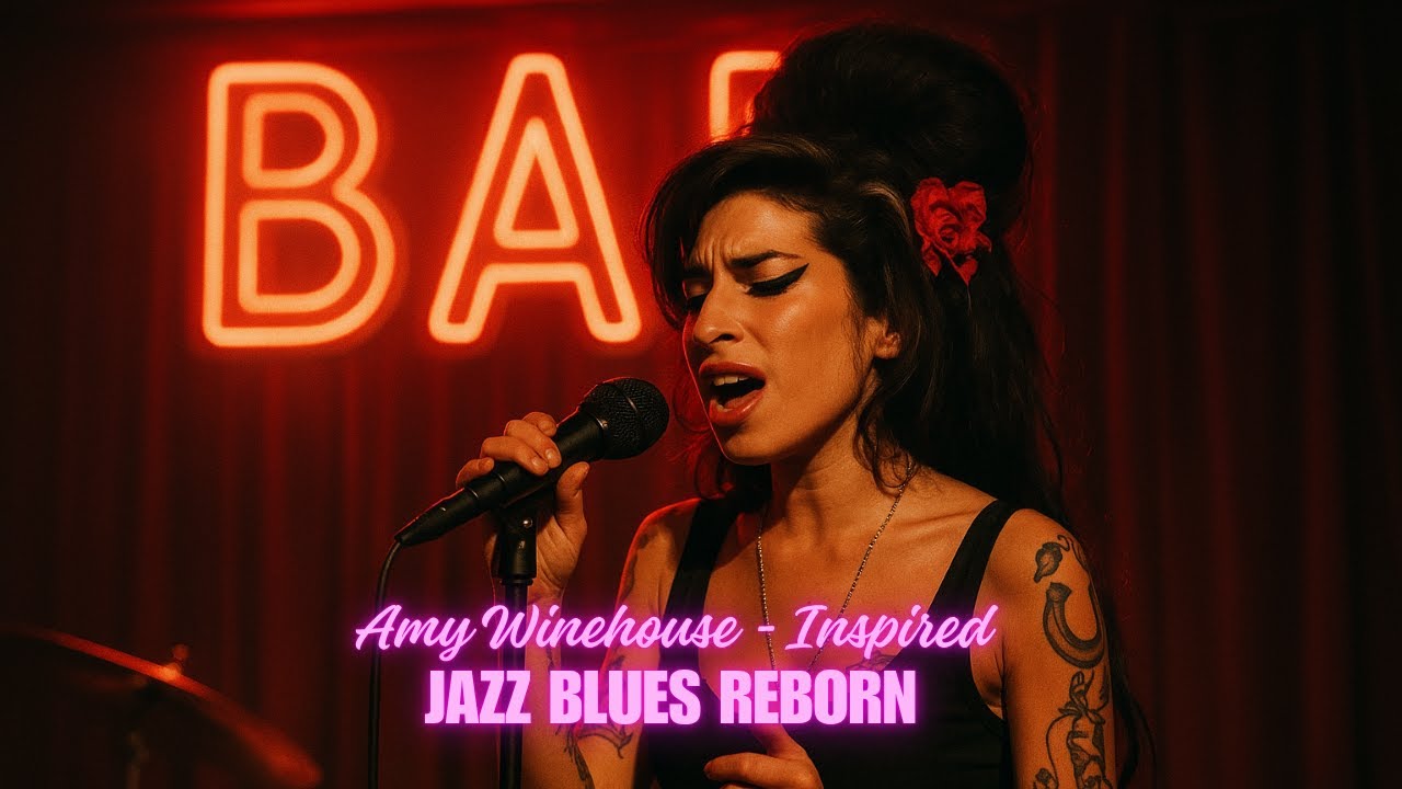 Amy Winehouse Inspired Jazz & Blues Reborn I London Soul Dreams 🌹 Original Music by Neon Romance