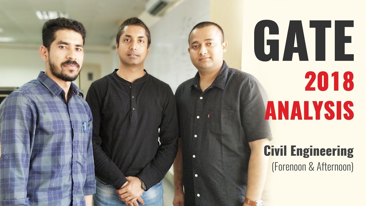 GATE 2018 Exam Analysis CE