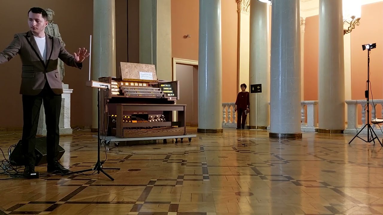 П. Термен. Хиросима, моя любовь для терменвокса.  И.С. Бах. Ich ruf zu dir.  П.Термен и Ю.Лотова