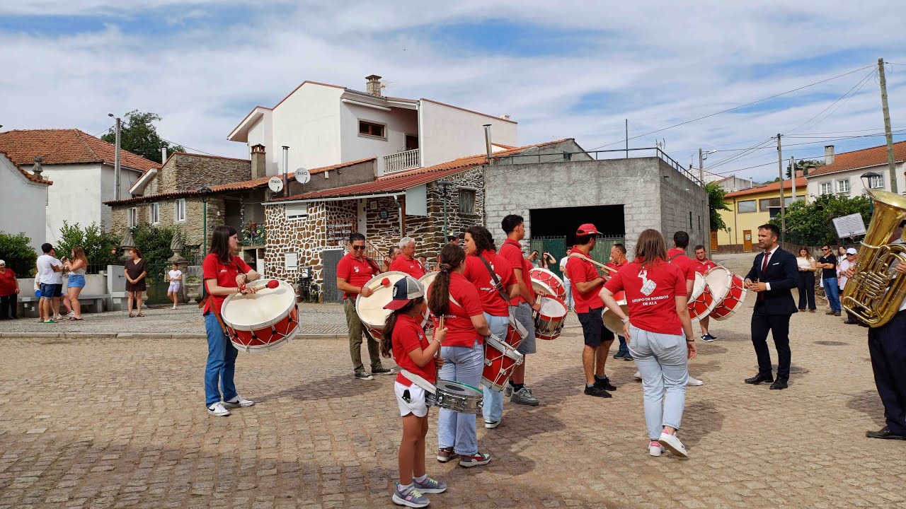 121º Aniversário da Associação Filarmónica Cultural e Recreativa Brinço.   E-Grupo de Bombos de Ala