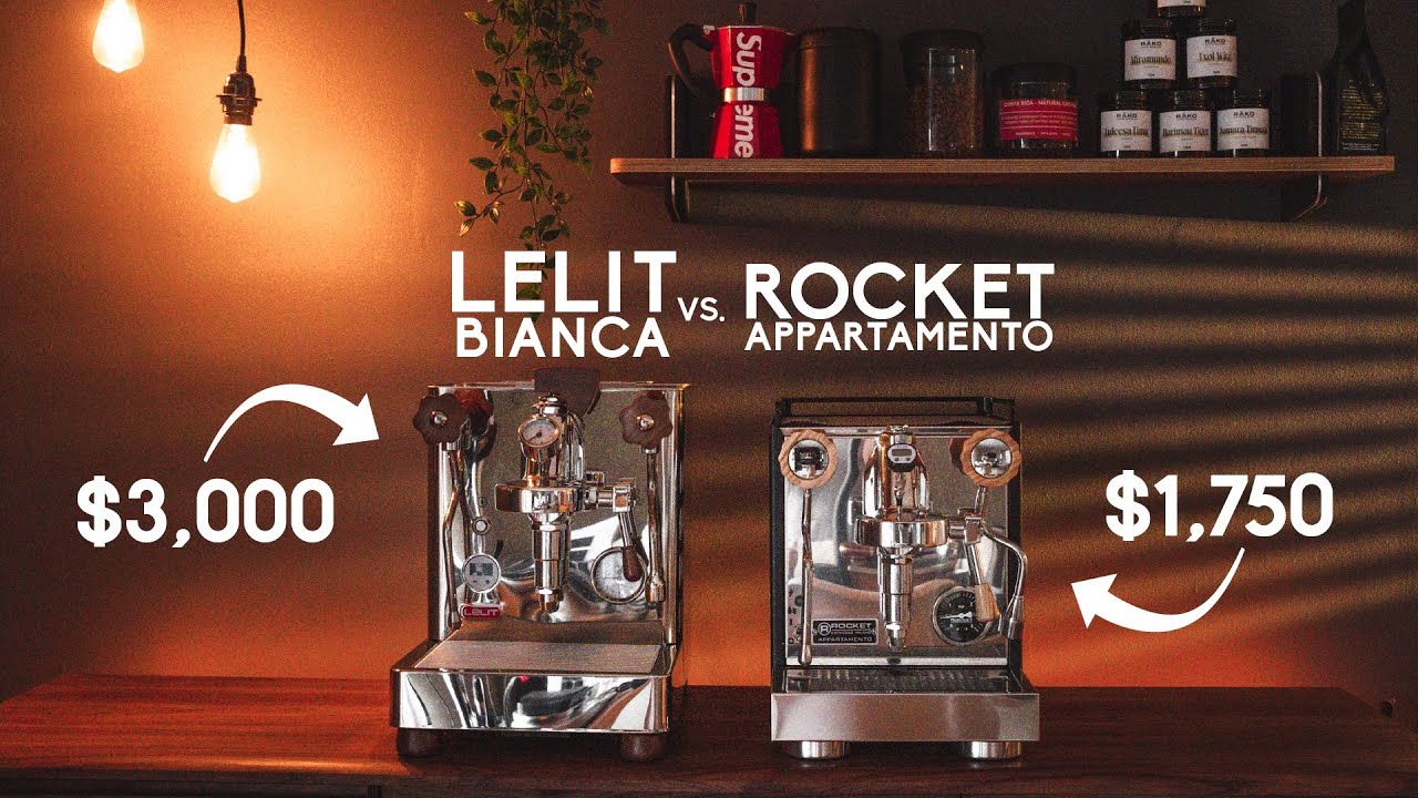 Лелит Бьянка против Rocket Appartamento! - 1750 долларов против эспрессо-машины за 3000 долларов.
